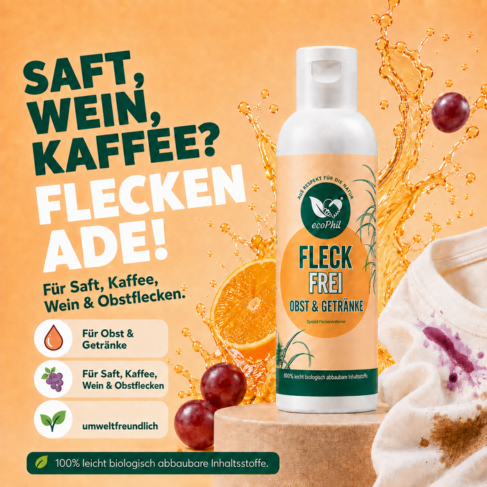 Fleckfrei - Obst & Getränke