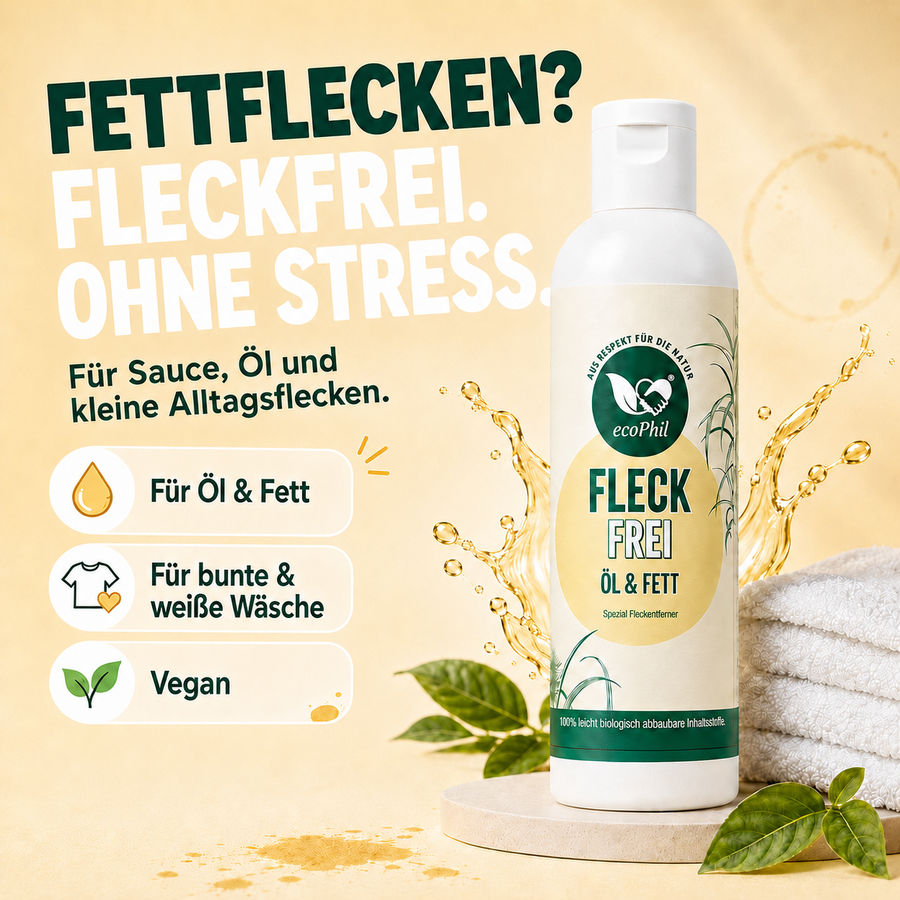 Fleckfrei - Öl & Fett